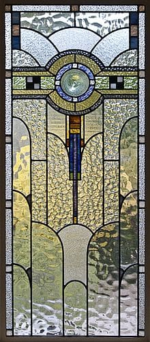 An example of Art Deco glass