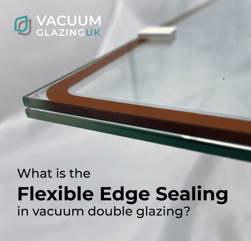 What is the Flexible Edge Sealing in vacuum double glazing