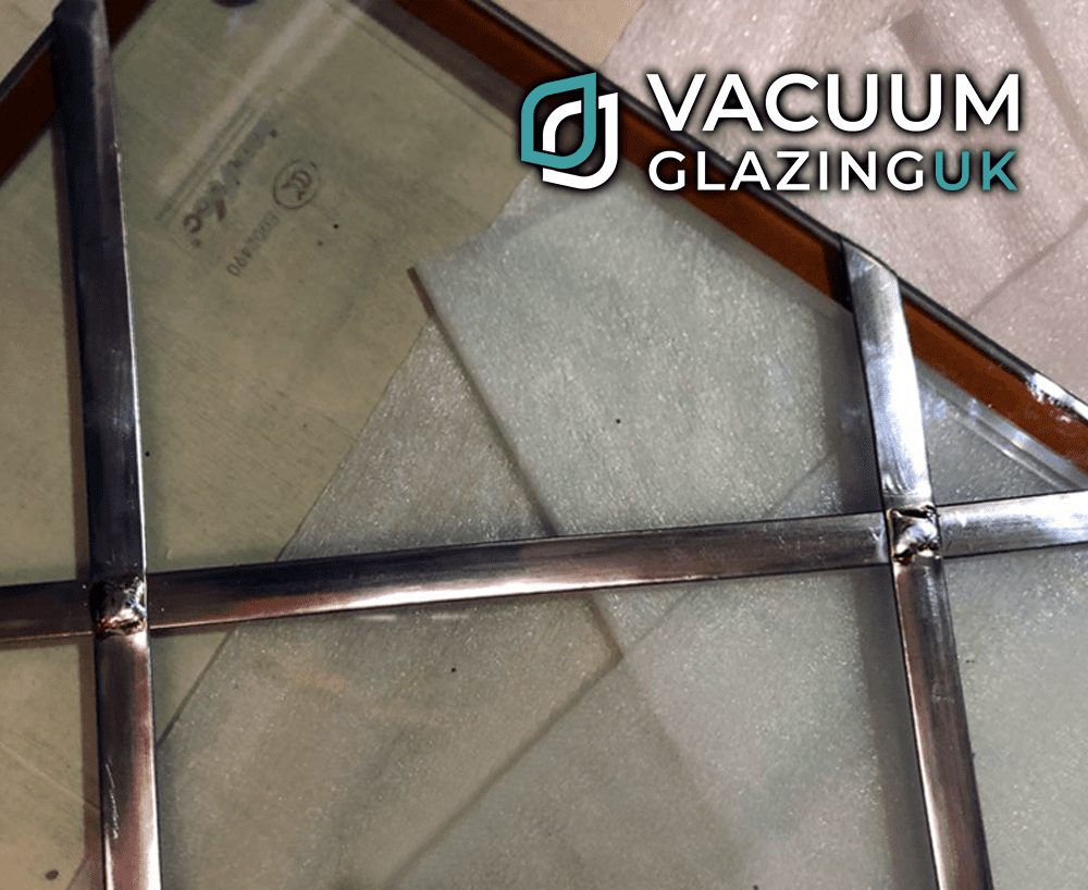 leaded glass on vacuum glazing